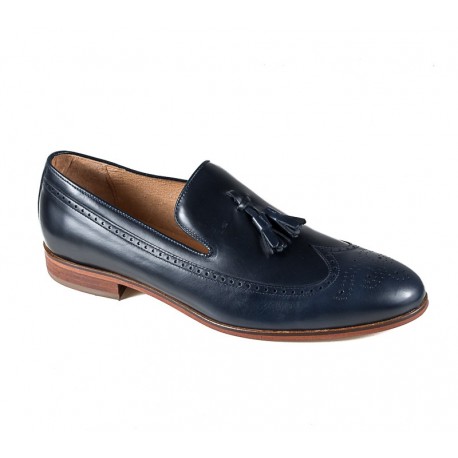 Zilas liela izmēra vīriešu kurpes Jandre 2554-A218 navy Zilas liela izmēra vīriešu kurpes Jandre 2554-A218 navy