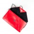 Women's natural leather clutch bag Brenda Zaro Nappa Lipstick