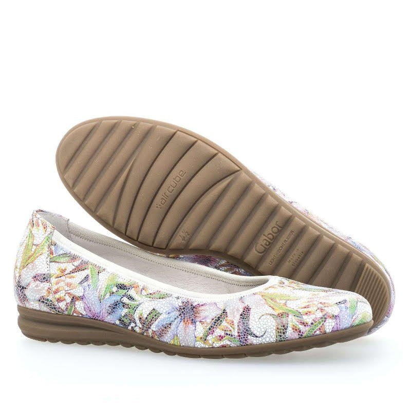 gabor floral shoes