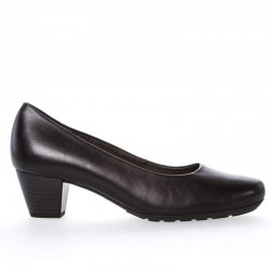 Классические черные женские туфли Gabor 02.120.57