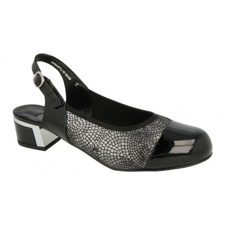 Ļoti platas sandales ar slēgtu purngalu DB Shoes 54075Q 6E Ļoti platas sandales ar slēgtu purngalu DB Shoes 54075Q 6E